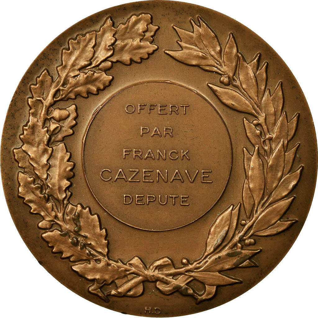 França, Medal, Marianne, République Française, 1971, Popineau, AU(55-58)