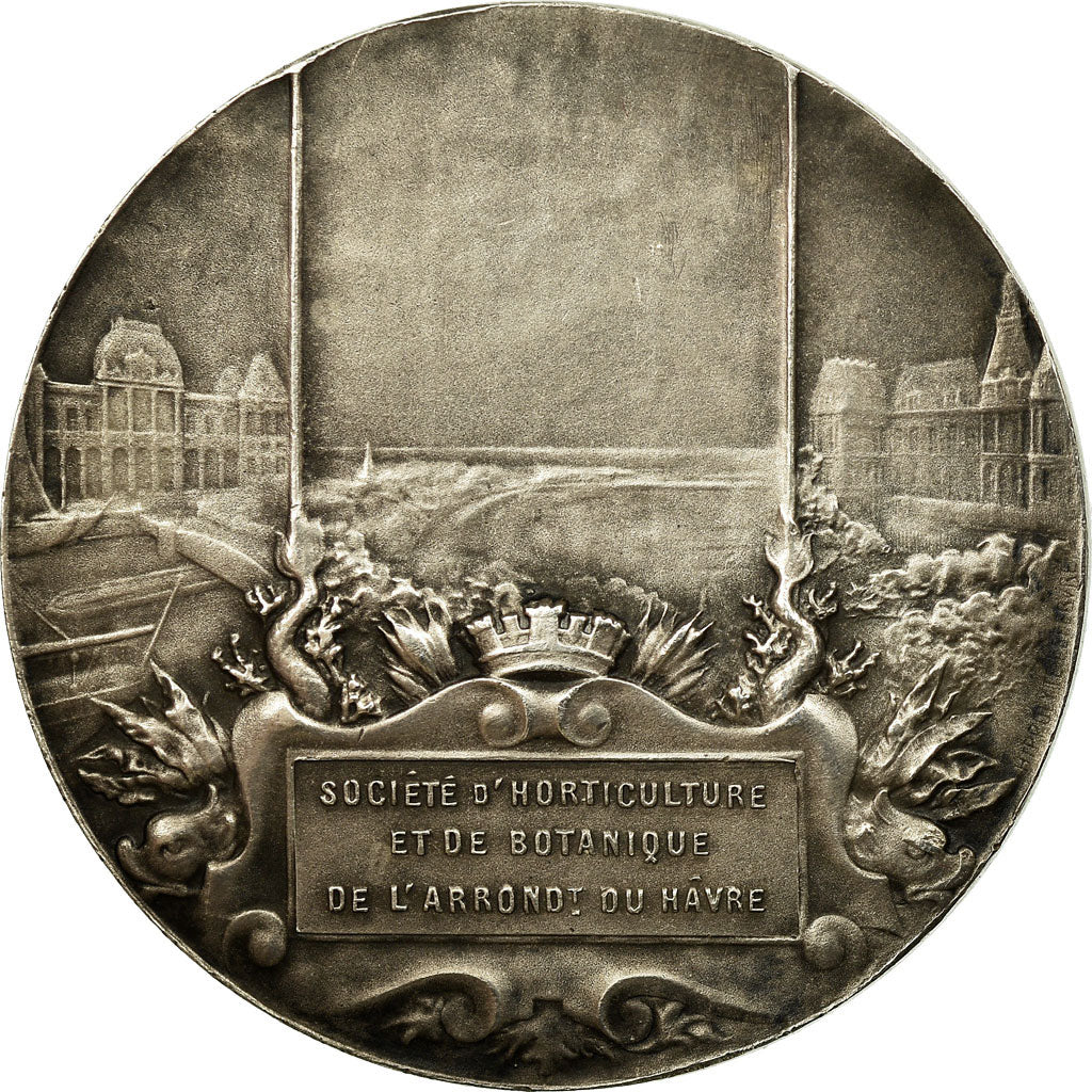France, Medal, Société d'Horticulture et de Botanique du Havre, AU(55-58)