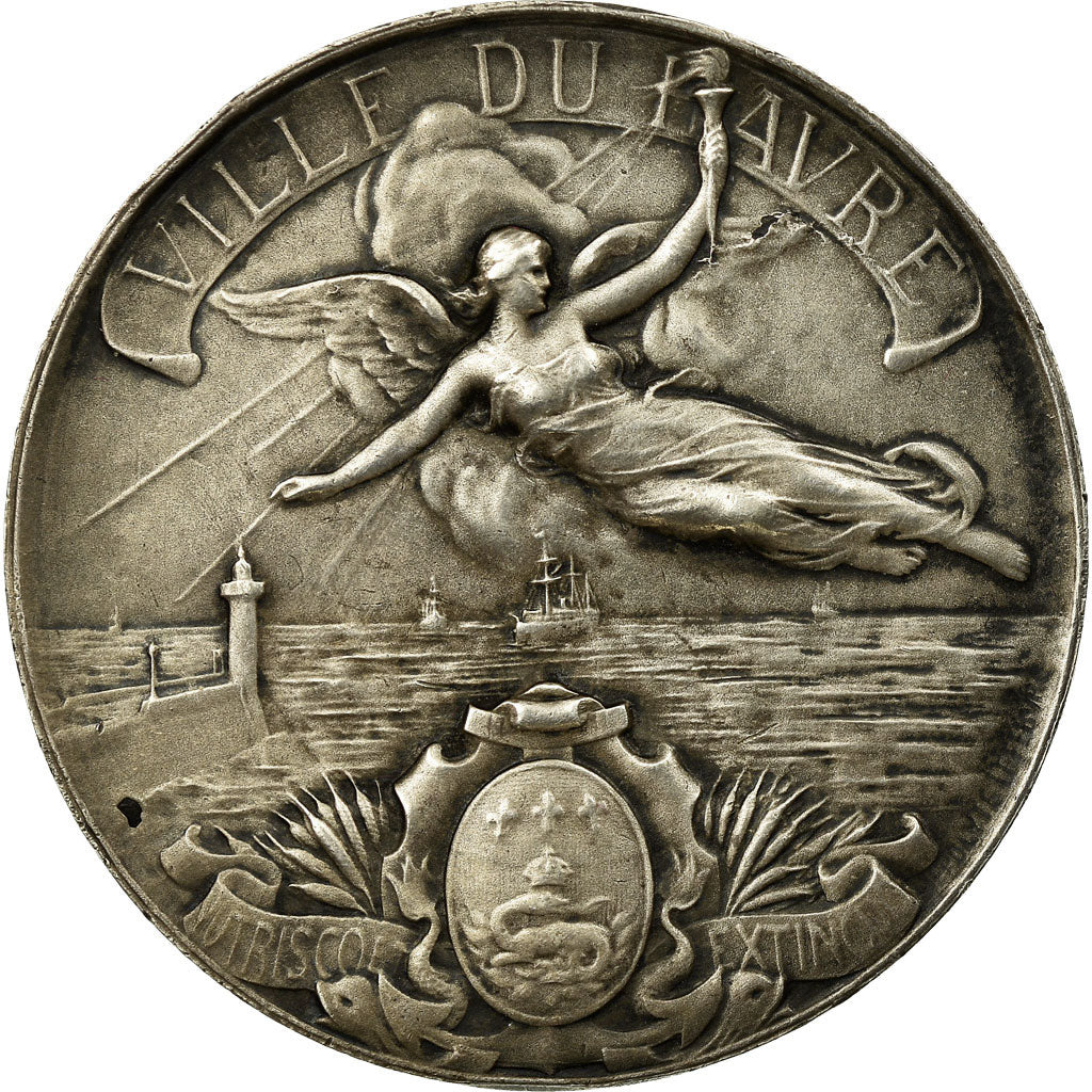 France, Medal, Société d'Horticulture et de Botanique du Havre, AU(55-58)