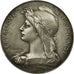 France, Medal, Marianne, République Française, Roty, AU(50-53), Silver