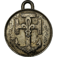 France, Medal, Scouts de France, 1ère Marine, Le Havre, VF(30-35), Base Metal