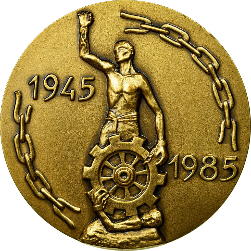 France, Médaille, 40ème Anniversaire de la Libération des Camps de Nazis
