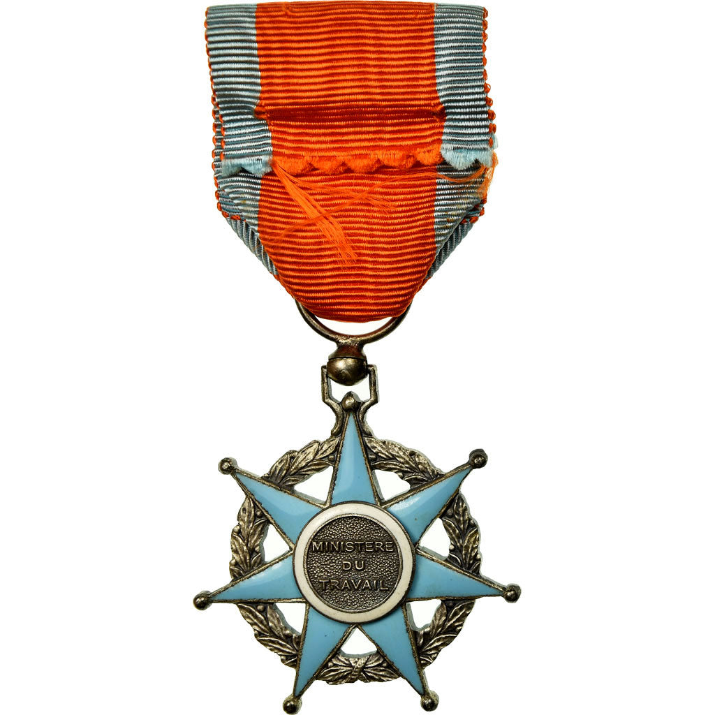 France, Ordre du Mérite Social, Médaille, Non circulé, Argent, 40