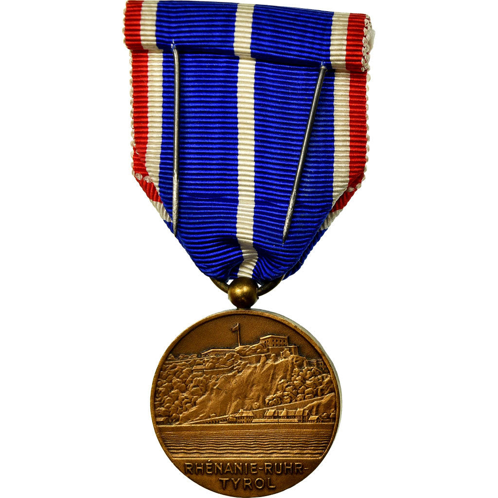 France, Rhénanie-Ruhr-Tyrol, Medal, undated (1925), Uncirculated, Delannoy