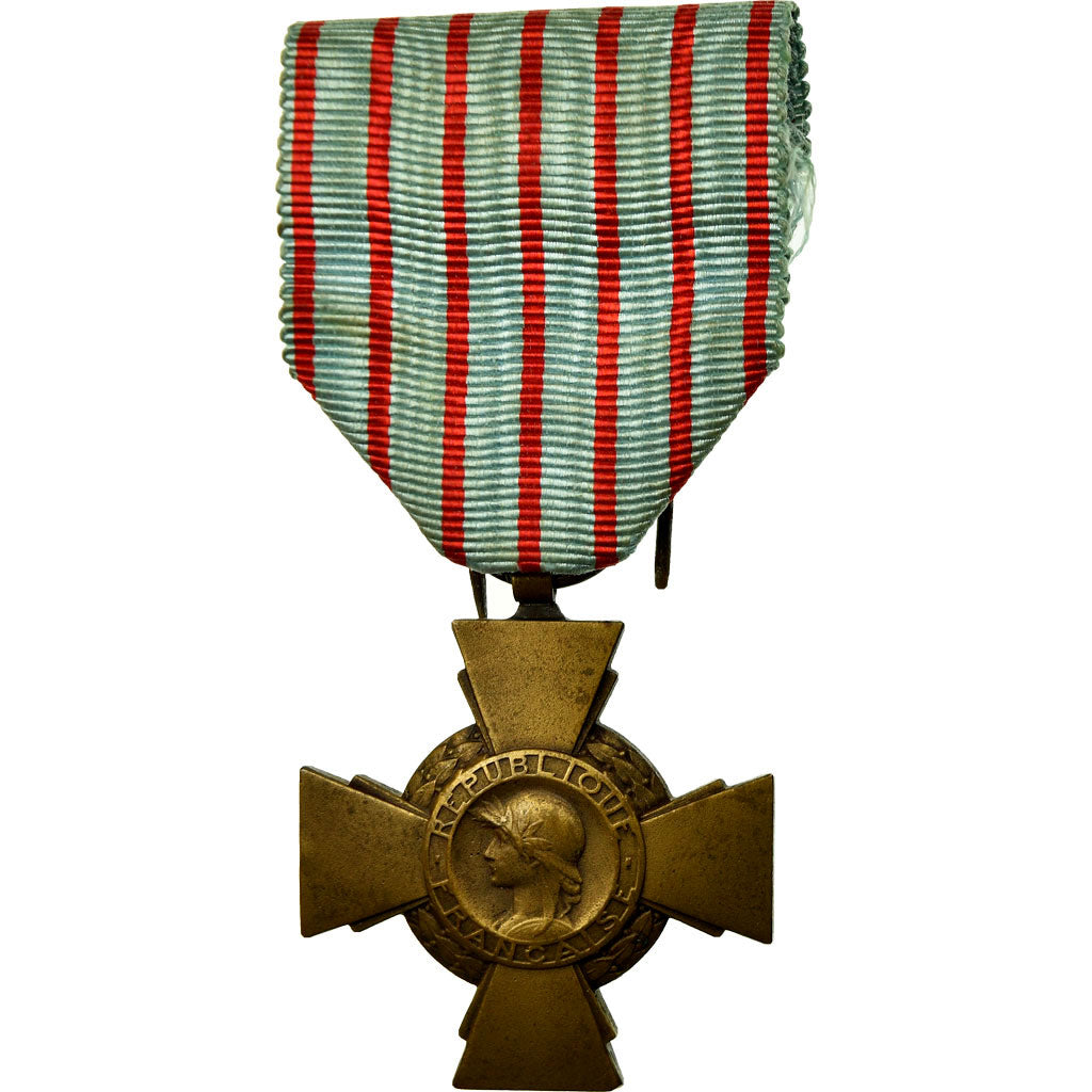 France, Croix du Combattant, Medal, Very Good Quality, Bronze, 36