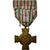 Francia, Croix du Combattant, medalla, Muy buen estado, Bronce, 36