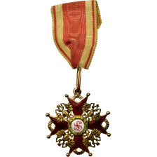 Russia, Ordre de Saint Stanislas, Nicolas II, Medal, Excellent Quality, Gold, 40