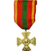 France, Croix du Combattant Volontaire, Medal, 1939-1945, Uncirculated, Gilt