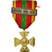 France, Croix du Combattant Volontaire, Medal, 1939-1945, Uncirculated, Gilt