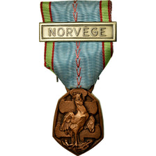 France, Libération de la France, Norvège, Médaille, 1939-1945, Non circulé