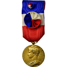 France, Médaille d'honneur du travail, Medal, 1975, Excellent Quality, Borrel