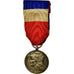 France, Industrie-Travail-Commerce, Medal, 1961, Very Good Quality, Silvered