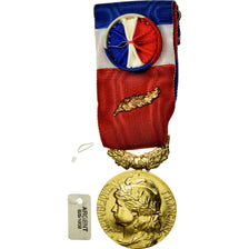 Francia, Médaille d'honneur du travail, medalla, Excellent Quality, Mattei, Oro