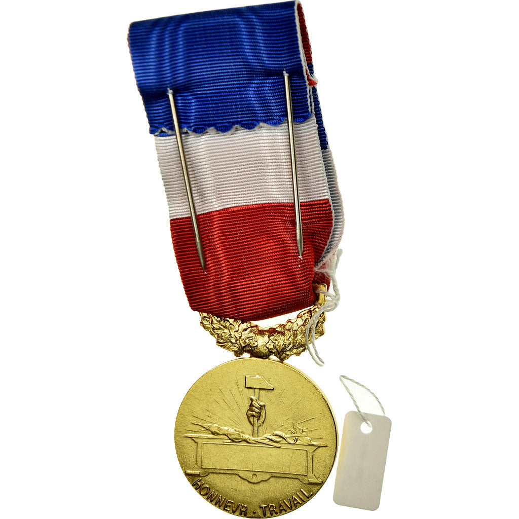 França, Médaille d'honneur du travail, Medal, Não colocada em circulação