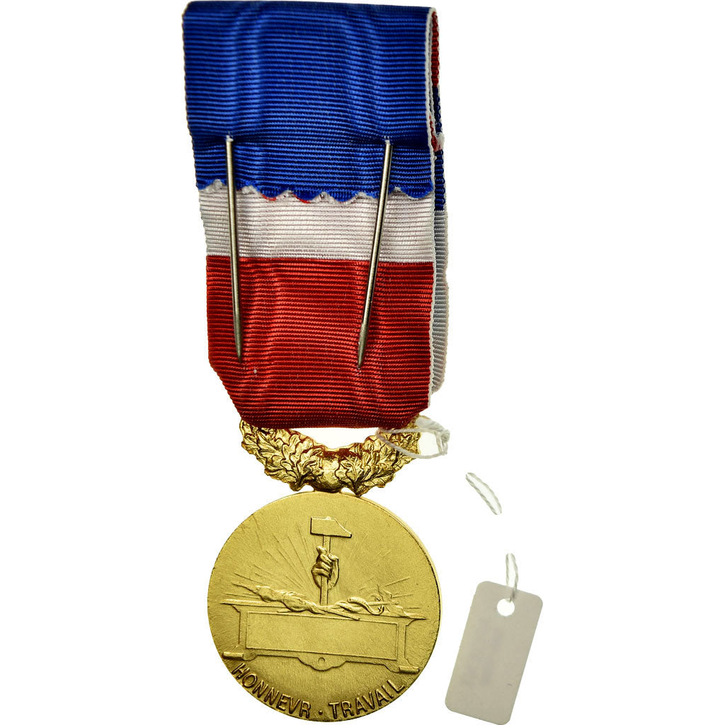 Francja, Médaille d'honneur du travail, Medal, Stan menniczy, Mattei, Vermeil