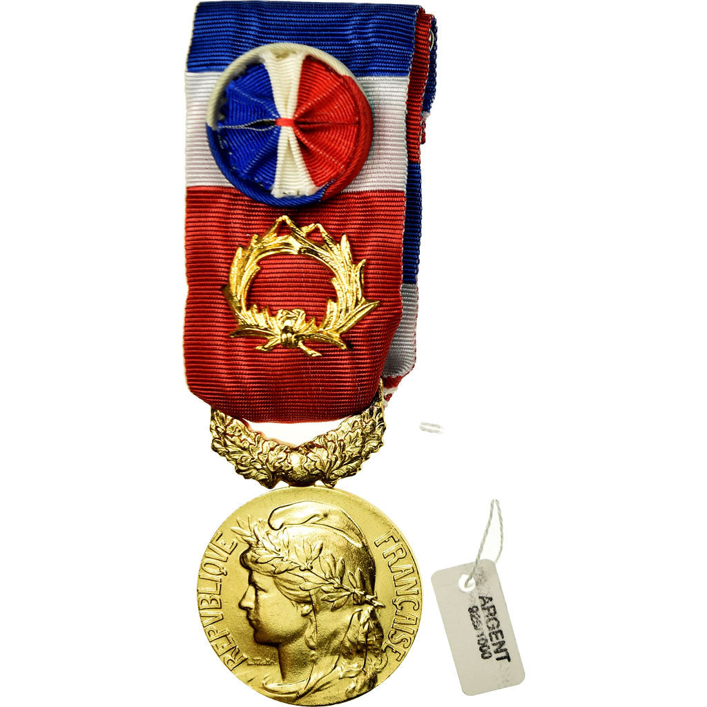 France, Médaille d'honneur du travail, Médaille, Non circulé, Mattei