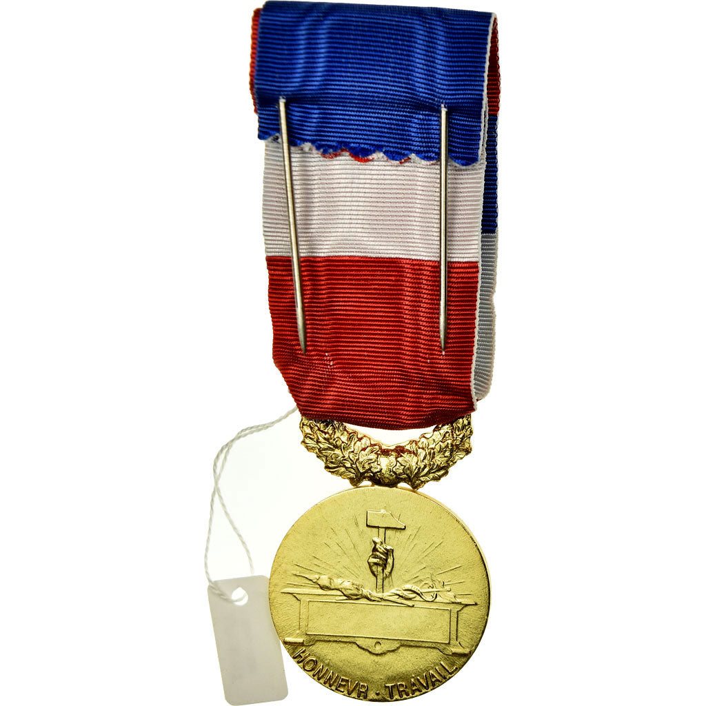 France, Médaille d'honneur du travail, Médaille, Non circulé, Mattei
