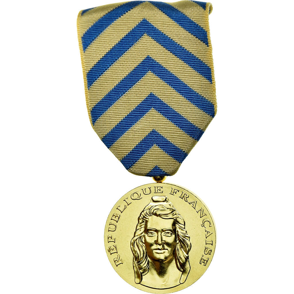 France, Reconnaissance de la Nation, Guerre, Medal, Uncirculated, Gilt Bronze