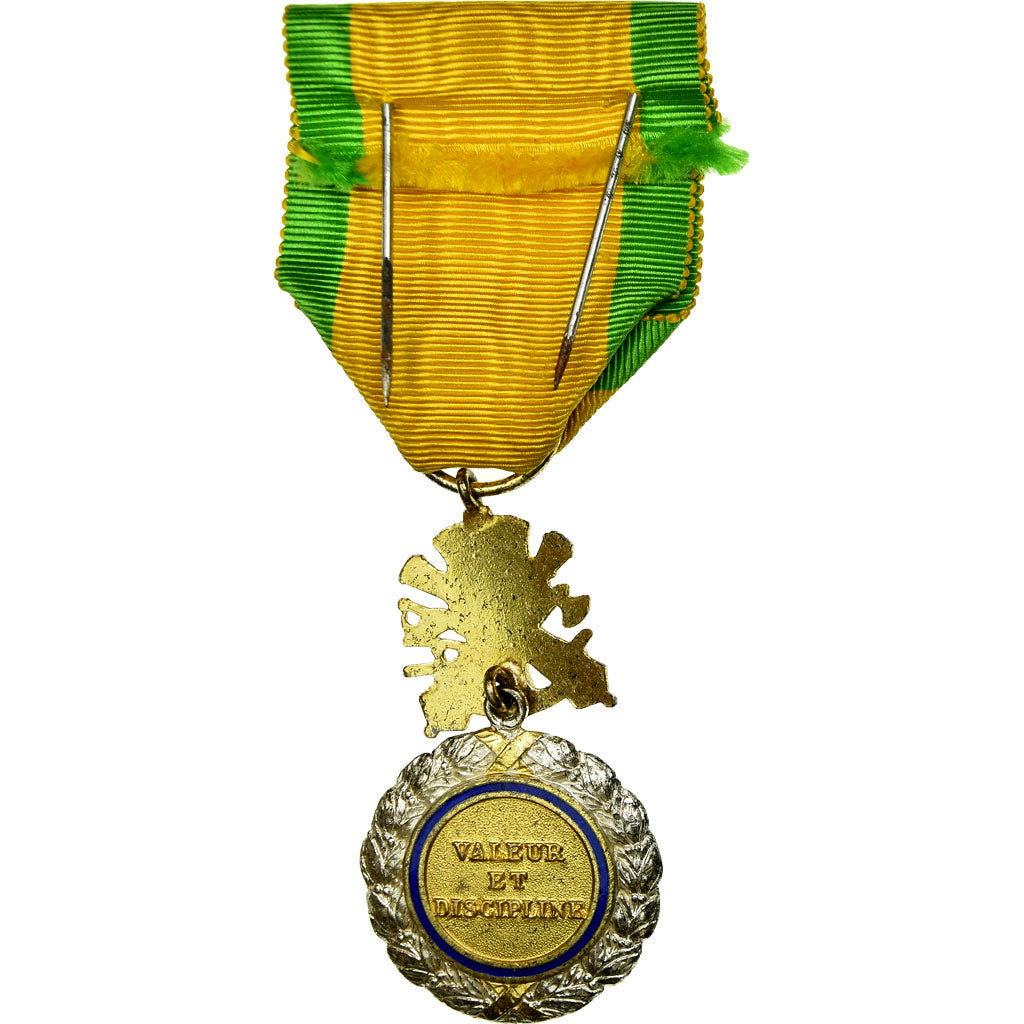 France, Troisième République, Valeur et Discipline, Medal, 1870, Uncirculated