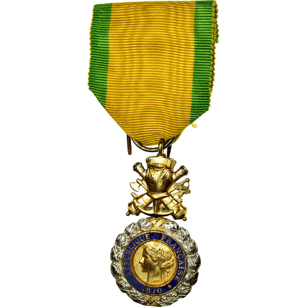 France, Troisième République, Valeur et Discipline, Medal, 1870, Excellent