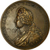 France, Medal, Louis XIV, Château de Versailles, 1687, Molart, Restrike
