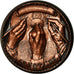 France, Medal, Art Moderne, Le Notaire, 1983, De Jaeger, MS(64), Copper