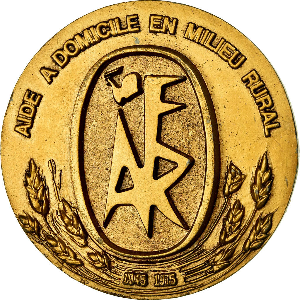 Francia, medaglia, Aide à Domicile en Milieu Rural, SPL-, Bronzo