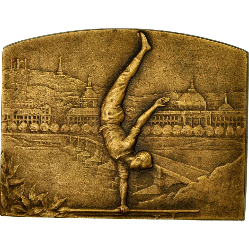 France, Médaille, 8ème Tournoi International de Gymnastique, Lyon, 1926, H.