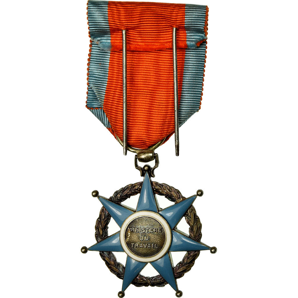 France, Ordre du Mérite Social, Médaille, Non circulé, Argent, 40