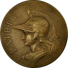 France, Medal, Patrie, Marianne Casquée, Bertrand, MS(60-62), Bronze