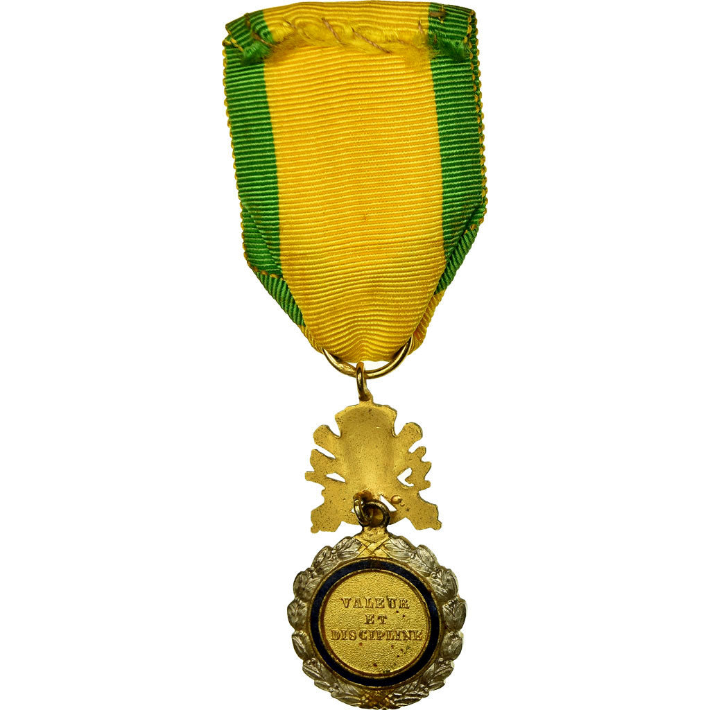 France, Troisième République, Valeur et Discipline, Medal, 1870, Excellent