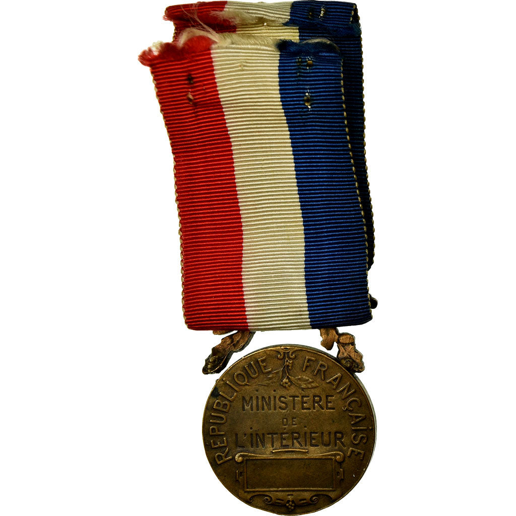 France, Ministère de l'Intérieur, Medal, Very Good Quality, Coudray, Bronze
