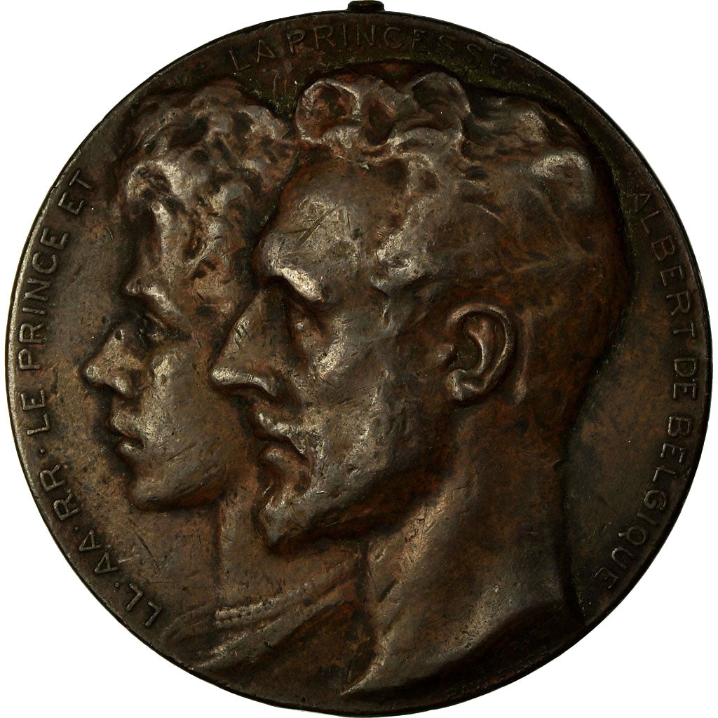 Belgique, Médaille, Landbouwe Comice, Kemmel-Yper, Veeprijskamp, 1909