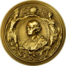 France, Medal, Christophe Colomb, Commémoration de la Découverte de