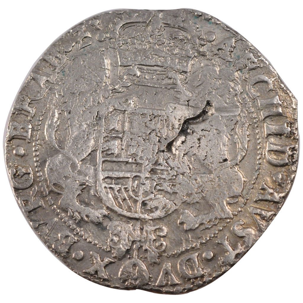 Belgio, Ducaton, 1651, Anvers, B, Argento, KM:72.1