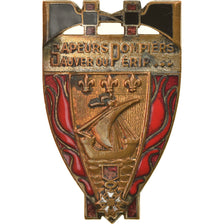 France, Medal, Les Sapeurs Pompiers de Paris., EF(40-45), Bronze