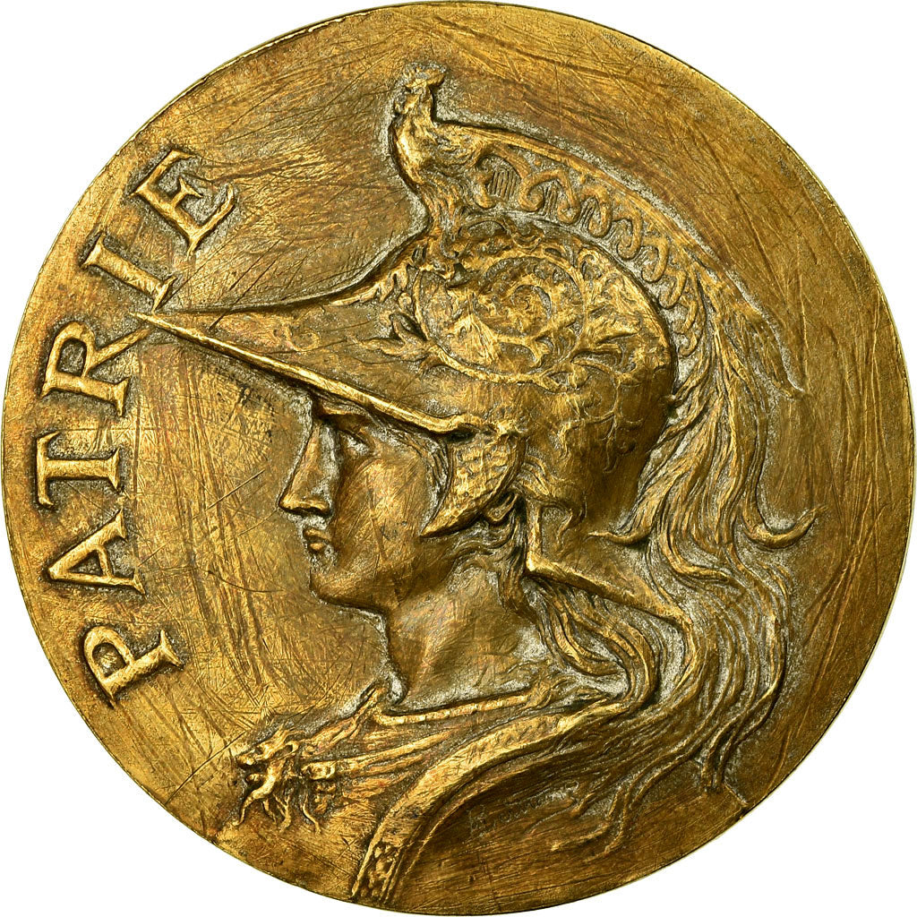 France, Medal, Patrie, Marianne Casquée, Bertrand, VF(30-35), Bronze