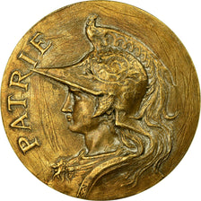 France, Medal, Patrie, Marianne Casquée, Bertrand, VF(30-35), Bronze