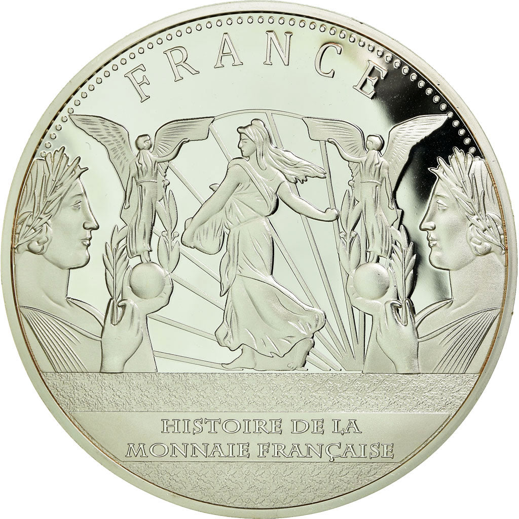 France, Médaille, Histoire de la monnaie Française, 20 Francs 1807, FDC