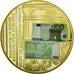 Frankrijk, Medaille, Billet de Banque Européenne, 100 Euro, FDC, Copper Gilt