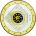 France, Medal, 10 ans de l'Euro, 2009, MS(65-70), Copper Gilt