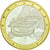 Francja, Medal, 10 ans de l'Euro, 2009, MS(65-70), Stop miedzi