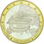 Francia, medaglia, L'Euro, Monnaie Banque Commerciale, 1999, FDC, Rame dorato