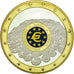 France, Medal, L'Euro Numéraire, 2002, MS(65-70), Copper Gilt