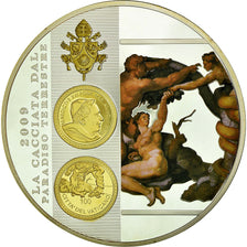 Vatican, Medal, La Cacciata Dal Paradiso Terrestre, Religions & beliefs, 2009