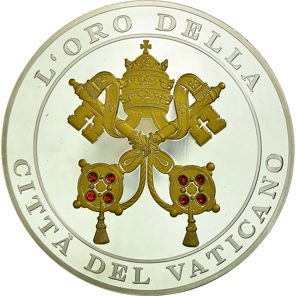 Vatican, Medal, La Cacciata Dal Paradiso Terrestre, Religions & beliefs, 2009