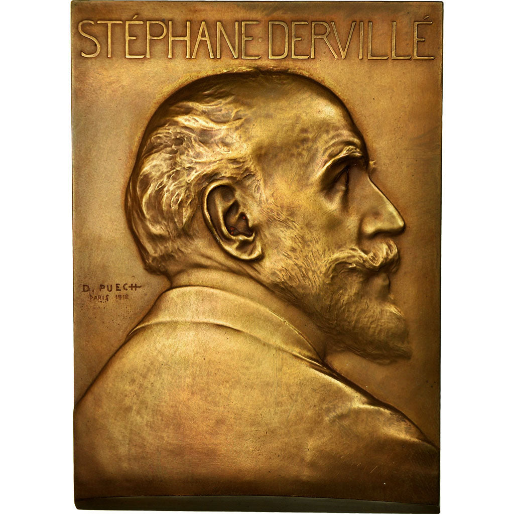 France, Medal, Exposition de Turin, Stéphane Dervillé, Commissaire du