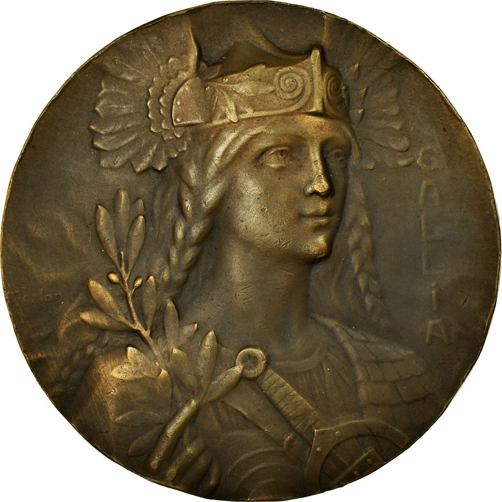 France, Médaille, Gallia, Le Journal, Morlon, TTB+, Bronze