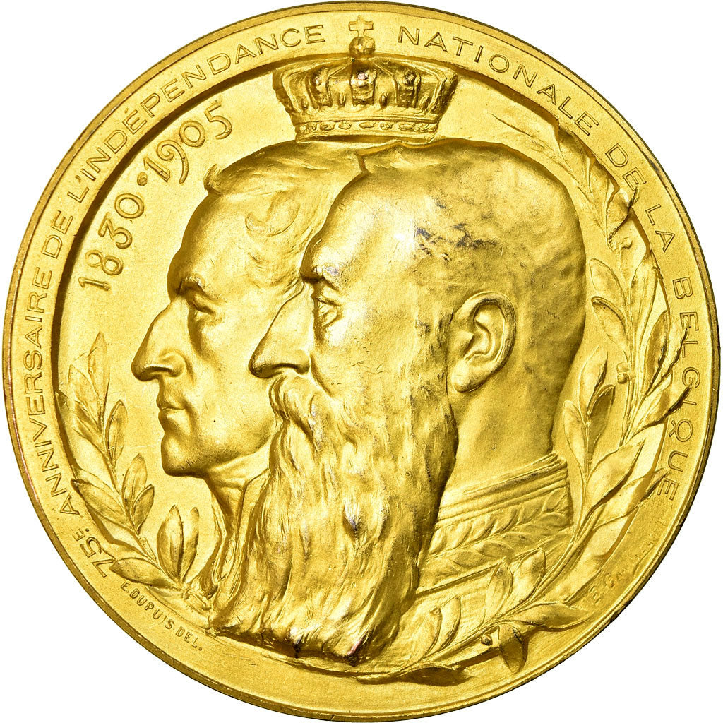 Belgium, Medal, Exposition Internationale des Arts et Métiers, Bruxelles, 1905