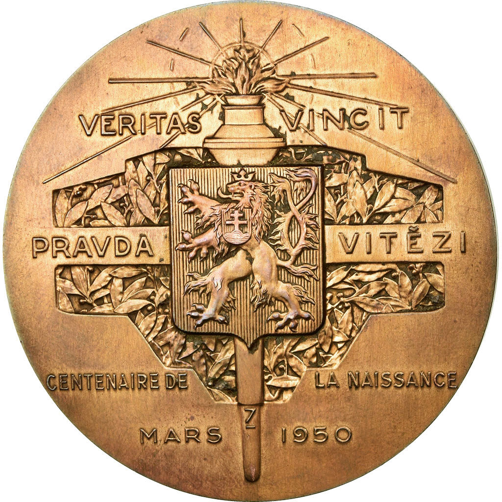 Czechoslovakia, Medal, T.G. Masaryk, Président de la République